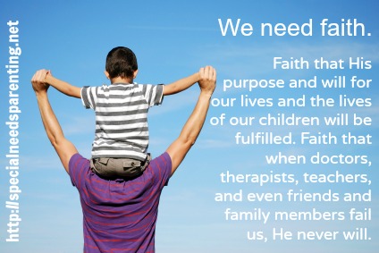we need faith - sandrapeoples.com
