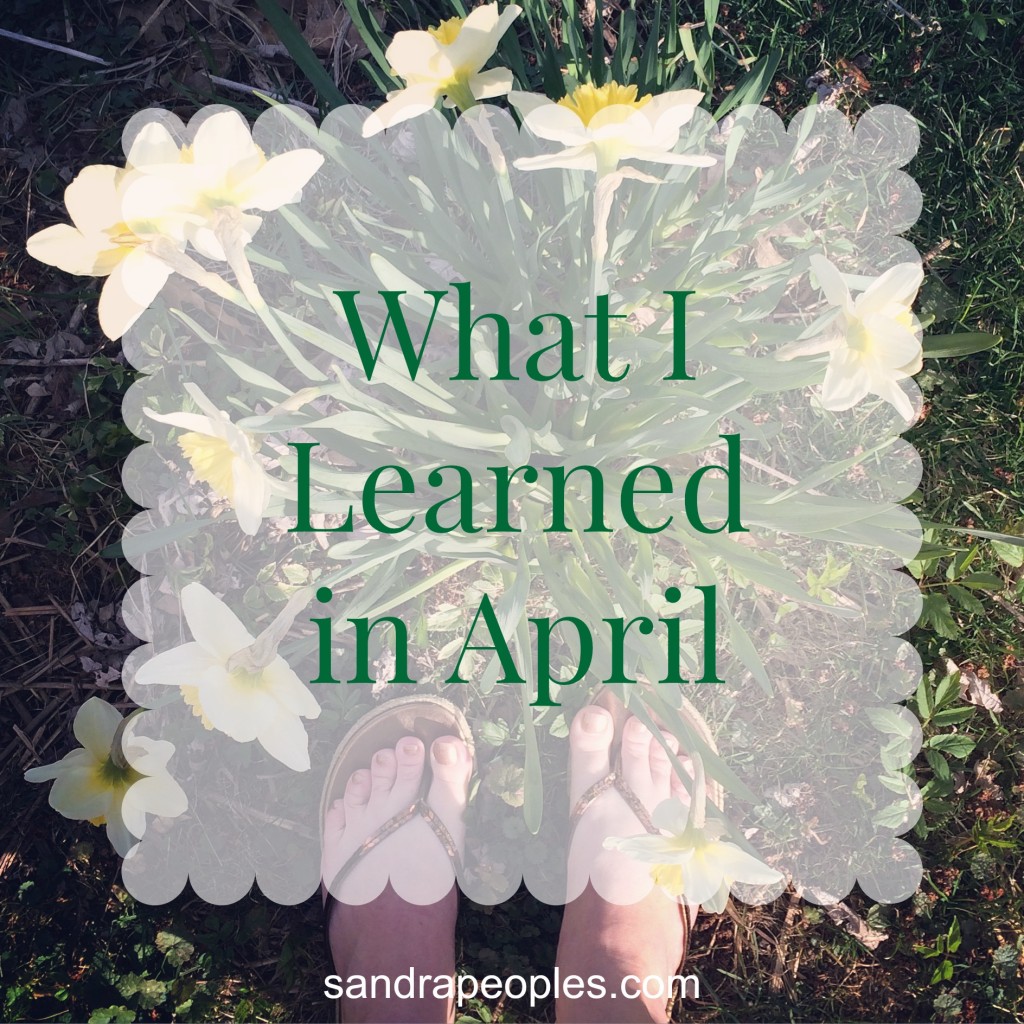 learned in April