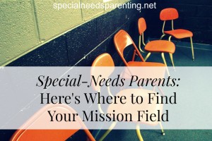 On Not Alone Today: The Special-Needs Parent’s Mission Field