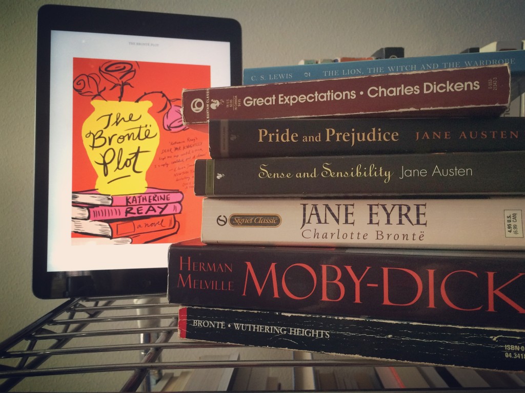 A list of all the books mentioned in The Brontë Plot and the five I want to read next. - sandrapeoples.com