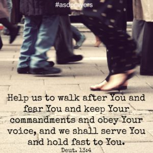 Help Us to Walk After You