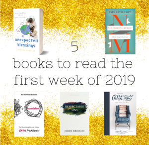 5 Books to Read the First Week of 2019